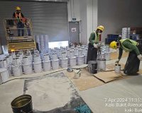 Moisture barrier & Self-leveling epoxy