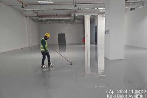 Moisture barrier & Self-leveling epoxy