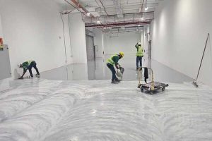 Moisture barrier & Self-leveling epoxy