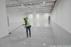 Moisture barrier & Self-leveling epoxy