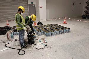 Moisture barrier & Self-leveling epoxy